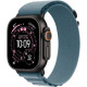 Смарт-часы Apple Watch Ultra 3 (2025) 49mm Black Titanium Case with Light Blue Alpine Loop M
