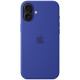 Чехол Apple Silicone Case with MagSafe для iPhone 16 Plus Ultramarine
