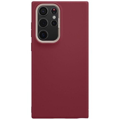 Чехол Spigen Cyrill Color Brick Galaxy S22 Ultra (ACS03933) Sangria