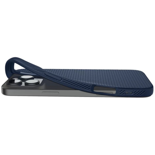 Чехол Spigen Liquid Air для iPhone 16 Pro (ACS08118) Navy Blue