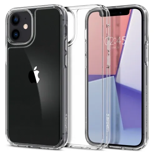 Чехол Spigen Quartz Hybrid для iPhone 12 Mini (ACS01748) Crystal Clear