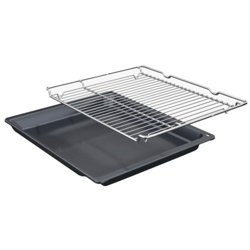 Электрический духовой шкаф Bosch Serie 8 HBG7721B1S Black