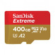 Карта памяти Sandisk Extreme 400GB MicroSDXC Class 10/UHS-I/U3/V30/A2/160 Мб/с SDSQXA1-400G-GN6MA