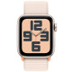Смарт-часы Apple Watch SE (2023) 40mm Starlight Aluminium Case with Starlight Sport Loop (MR9W3)