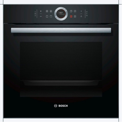 Электрический духовой шкаф Bosch Serie 8 HBG655NB1 Black