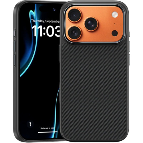 Чехол Benks ArmorPro Case built with Kevlar 600D для iPhone 17 Pro Black