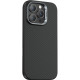 Чехол Benks Kevlar ArmorPro Case with MagSafe 600D для iPhone 16 Pro Max Black/Metal Frame