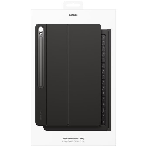 Чехол-клавиатура Samsung Book Cover Keyboard AI Key для Galaxy Tab S10 FE Plus Black (EF-DX625UB)