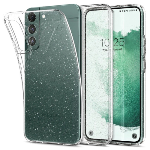 Чехол Spigen Liquid Crystal Galaxy S22 (ACS03985) Glitter crystal