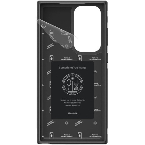 Чехол Spigen Cryo Armor для Galaxy S23 Ultra (ACS05616) Matte Black