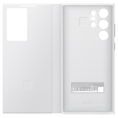 Чехол Samsung Smart Clear View Cover для Galaxy S22 Ultra (EF-ZS908CWEGRU) White