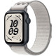 Смарт-часы Apple Watch SE (2025) 40mm Midnight Aluminum Case with Veiled Grey Nike Sport Loop