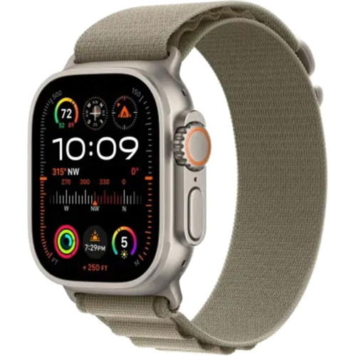Ремешок Apple Watch Ultra 49mm Olive Alpine Loop S