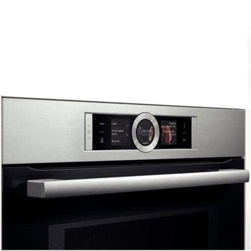Электрический духовой шкаф Bosch Serie 8 HMG636BS1 Silver