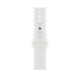 Смарт-часы Apple Watch Series SE GPS 44mm Silver/White Sport Band (MNK23)