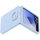 Чехол Samsung Silicone Case with Ring для Galaxy Z Flip6 Light Blue