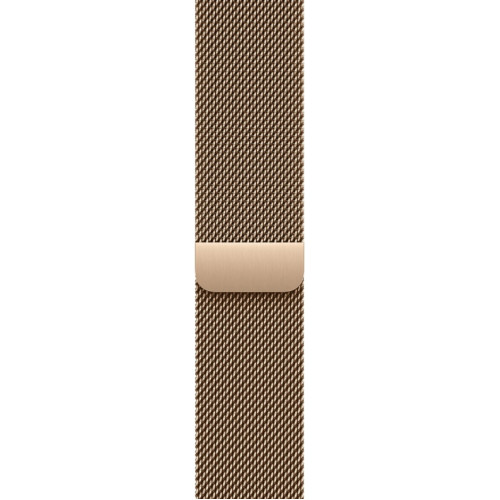 Смарт-часы Apple Watch SE (2025) 40mm Midnight Aluminum Case with Gold Milanese Loop