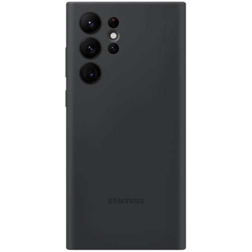Чехол Samsung Silicone Cover для Galaxy S22 Ultra (EF-PS908TBEGRU) Black