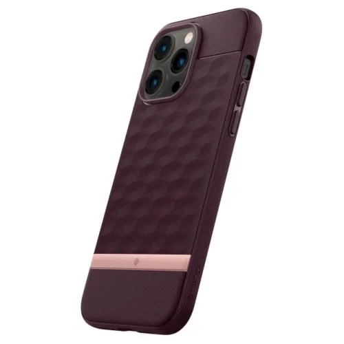 Чехол Spigen Caseology Parallax Mag для iPhone 14 Pro (ACS05004) Burgundy