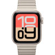 Смарт-часы Apple Watch SE (2025) 44mm Starlight Aluminum Case with Natural Link Bracelet