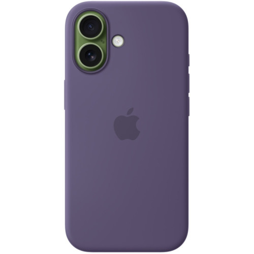 Чехол Apple Silicone Case with MagSafe для iPhone 17 Purple Fog