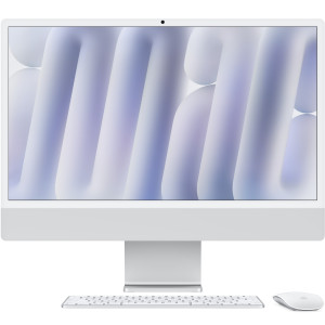 Моноблок Apple iMac (2024) 24 Retina 4.5K M4 8C CPU, 8C GPU/16GB/512Gb (Z1E2000KJ) Silver