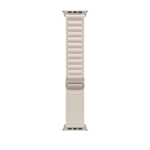 Смарт-часы Apple Watch Ultra GPS + Cellular 49mm Titanium Case with Starlight Alpine Loop S (MQFA3)