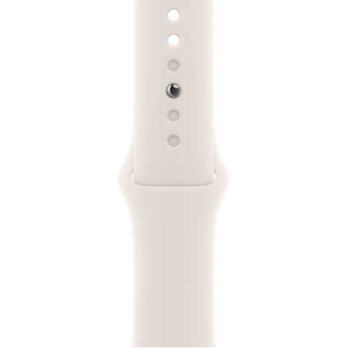 Смарт-часы Apple Watch Series 11 42mm Silver Aluminium Case with Starlight Sport Band S/M
