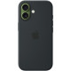 Чехол Apple Silicone Case with MagSafe для iPhone 17 Black