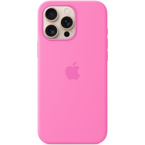 Чехол Apple Silicone Case with MagSafe для iPhone 16 Pro Max Peony