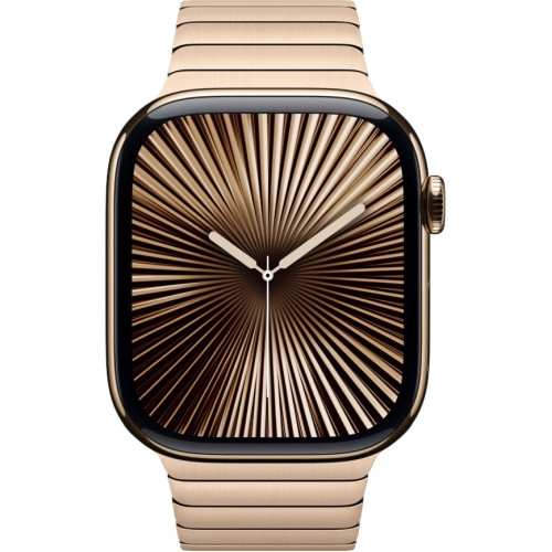 Смарт-часы Apple Watch Series 10 42mm Gold Titanium Case with Gold Link Bracelet