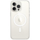 Силиконовый чехол Apple MagSafe для iPhone 15 Pro Clear