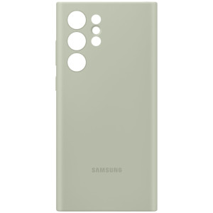 Чехол Samsung Silicone Cover для Galaxy S22 Ultra (EF-PS908TMEGRU) Olive
