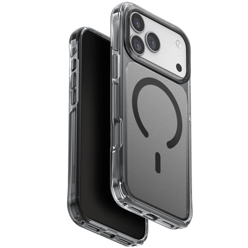 Чехол Uniq LifePro Xtreme Anti-FingerprintSlim Hybrid Case with MagClick для iPhone 17 Pro Max Frost Smoke