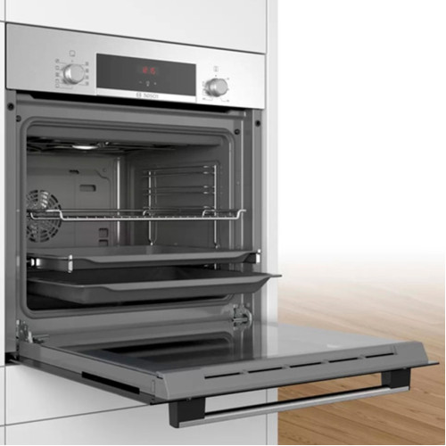 Электрический духовой шкаф Bosch Serie 4 HBF534ES0Q Silver