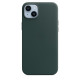 Кожаный чехол Apple для iPhone 14 Plus Forest green