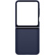 Чехол Samsung Silicone Case with Ring для Galaxy Z Flip6 Blue