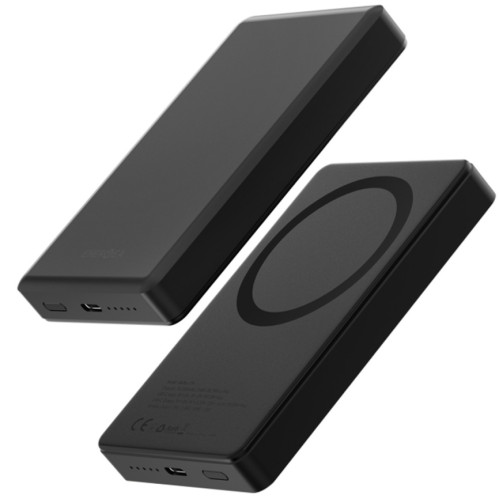 Внешний аккумулятор EnergEA Alupac 10K 10000 mAh Magsafe Gunmetal Black
