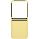 Чехол Samsung Silicone Case with Ring для Galaxy Z Flip6 Yellow