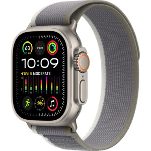 Смарт-часы Apple Watch Ultra 2 49mm Titanium Case with Green/Grey Trail Loop S/M