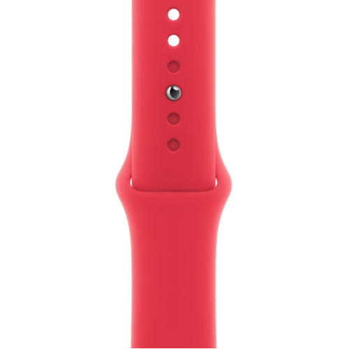 Смарт-часы Apple Watch Series 9 41mm (PRODUCT) RED Aluminum Case with Red Sport Band M/L (MRXH3)