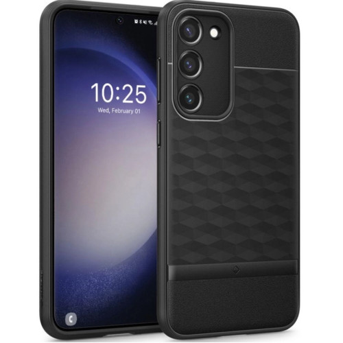 Чехол Spigen Caseology для Galaxy S23 Plus (ACS05703) Matte Black