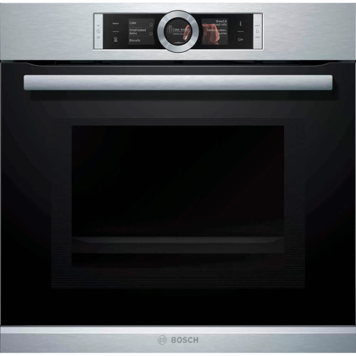 Электрический духовой шкаф Bosch Serie 8 HMG636RS1 Silver