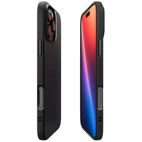 Чехол Spigen Liquid Air для iPhone 16 Pro (ACS08117) Matte Black