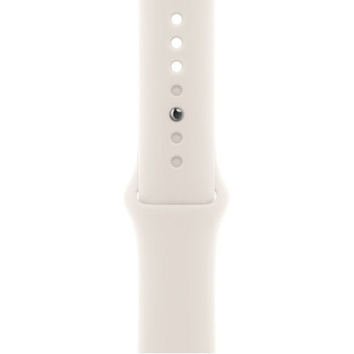 Смарт-часы Apple Watch SE (2024) 44mm Starlight Aluminium Case with Starlight Sport Band M/L (MXEV3)
