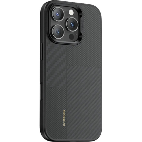 Чехол Benks Montage ArmorAir Case built with Kevlar для iPhone 16 Pro Black