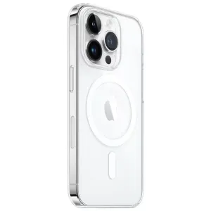 Чехол прозрачный пластиковый Silicone для iPhone 14 Pro Max with Magsafe Clear