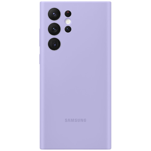 Чехол Samsung Silicone Cover для Galaxy S22 Ultra (EF-PS908TVEGRU) Lavender