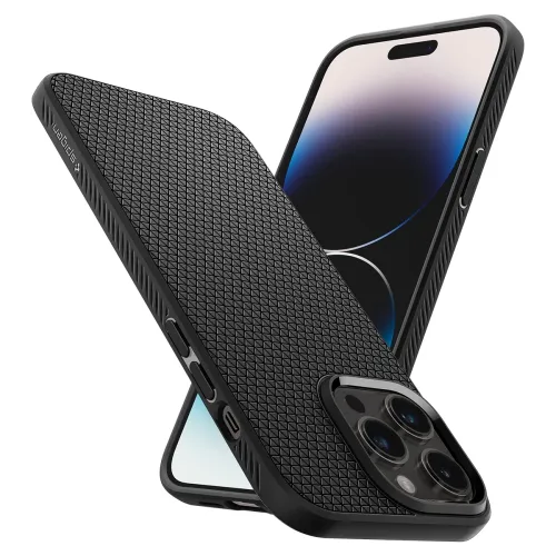 Чехол Spigen Liquid Air для iPhone 14 Pro Max (ACS04813) Matte Black