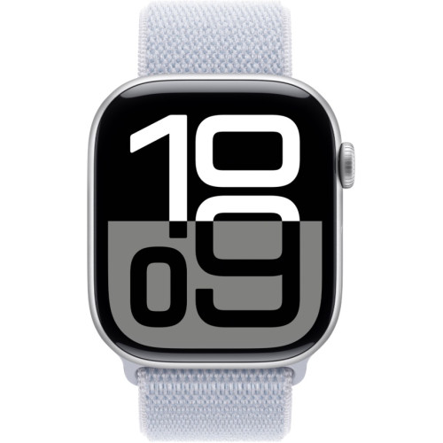 Смарт-часы Apple Watch Series 10 42mm Silver Aluminum Case with Blue Cloud Sport Loop